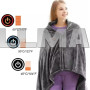 Плед із підігрівом Electric Heating Shawl Blanket USB 150х85см